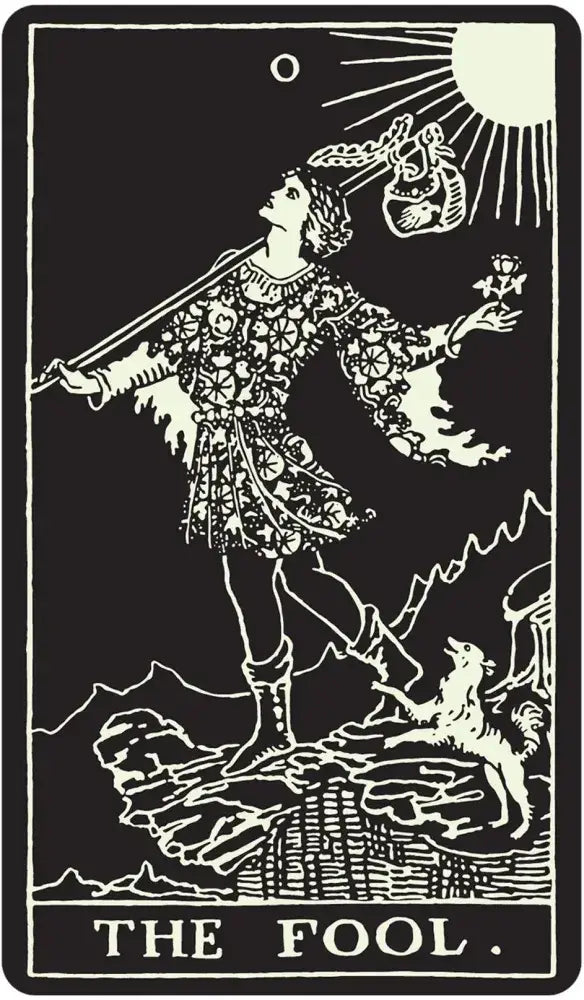 Glow In The Dark Tarot tarot deck — product photograph 2