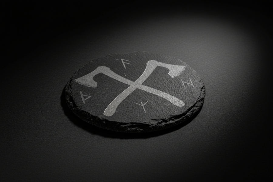 Crossed Axe Rune Altar Tile