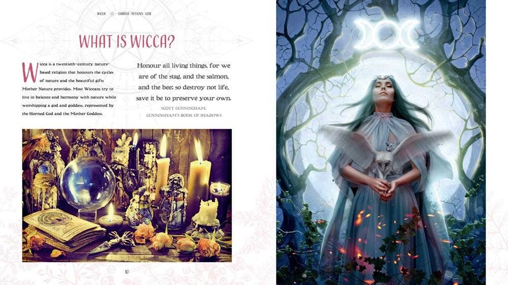 Wicca Charms Potions and Lore back cover