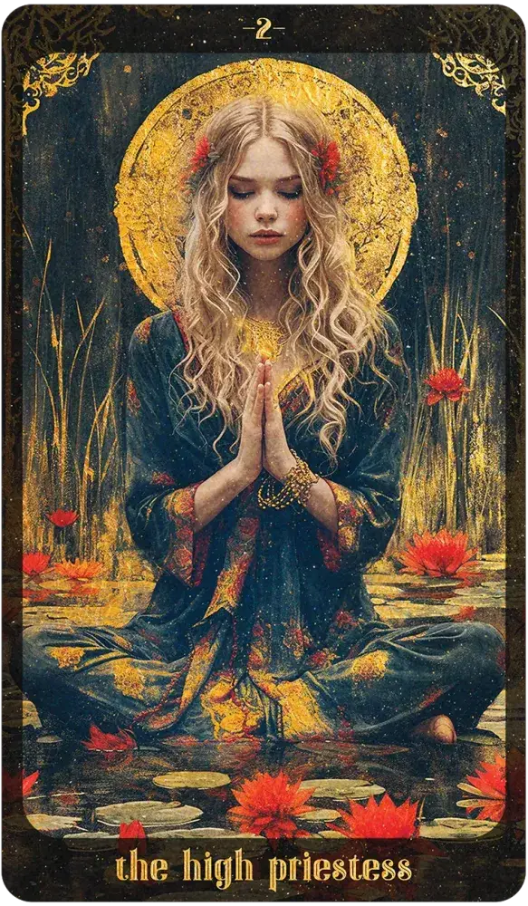 Amber Moon Tarot tarot deck — product photograph 2
