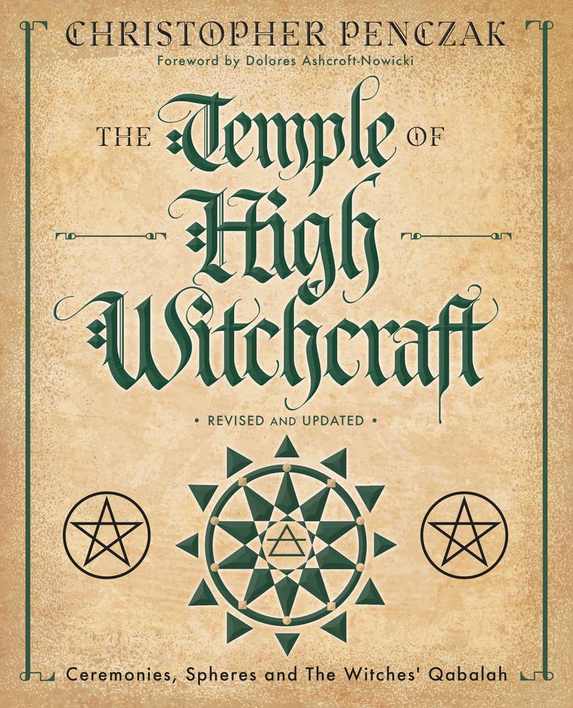 The Temple of High Witchcraft by Christopher Penczak book cover