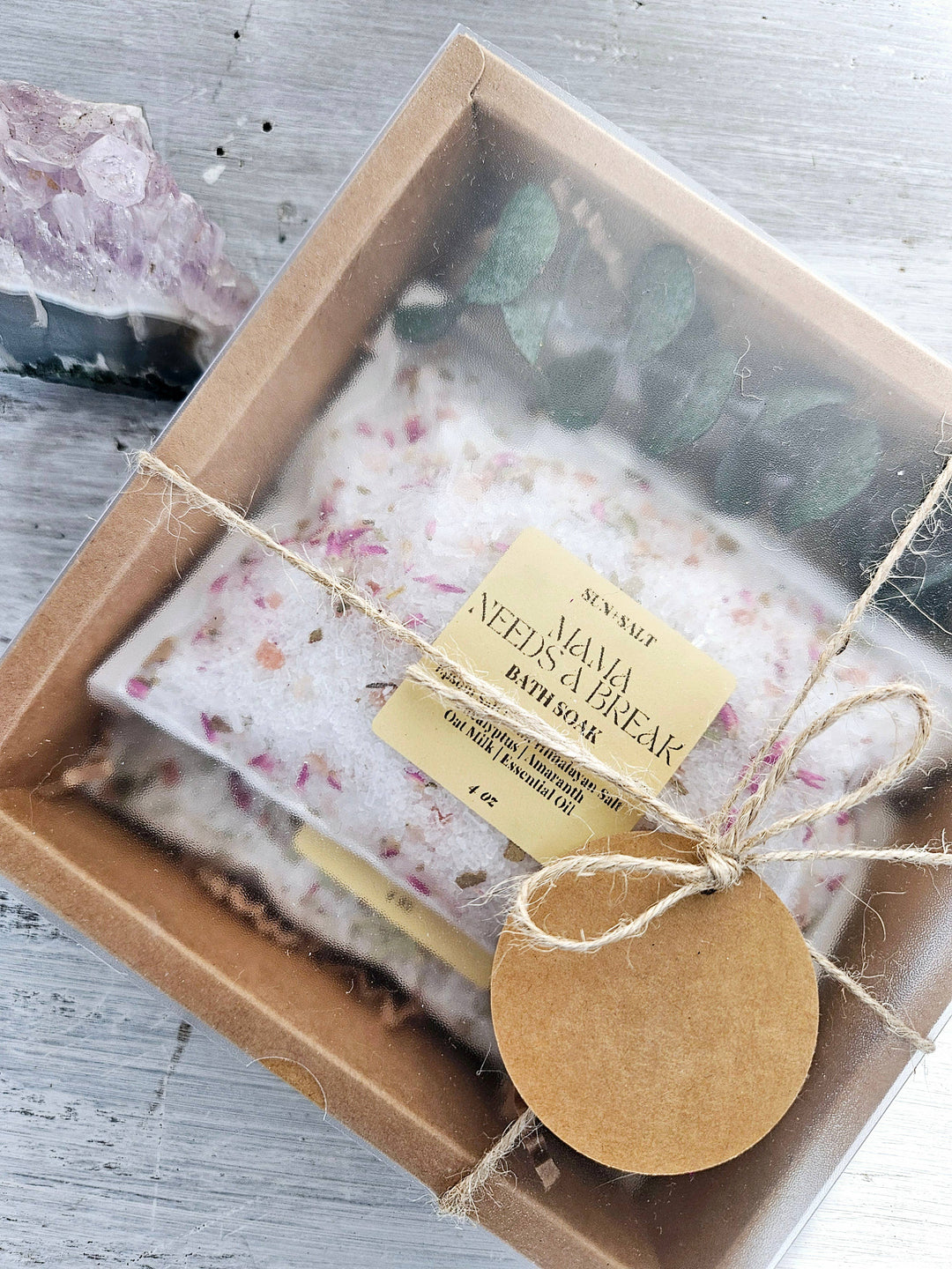 Bath Soak Gift Set – 3-Piece Bath Salt Trio