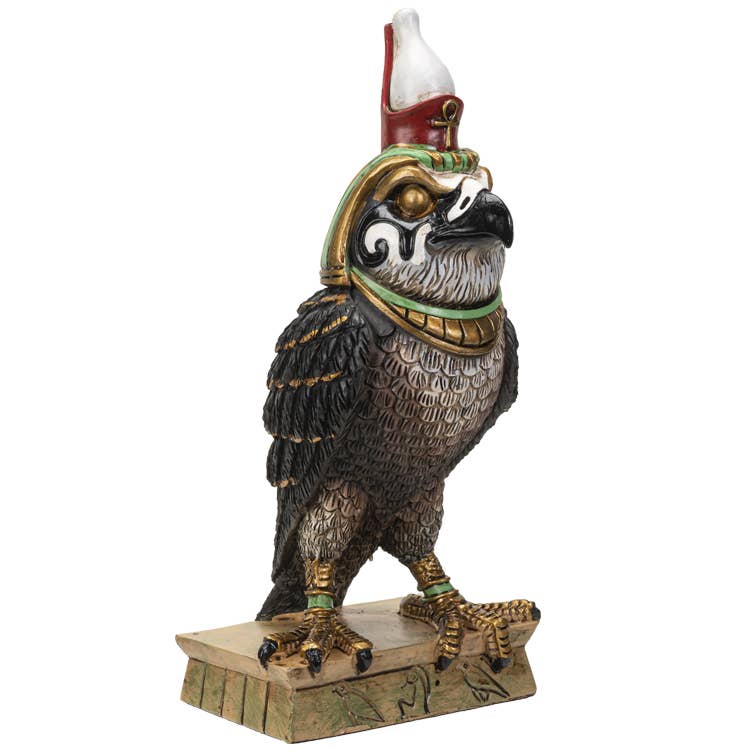 Falcon Horus Egyptian sky deity statue