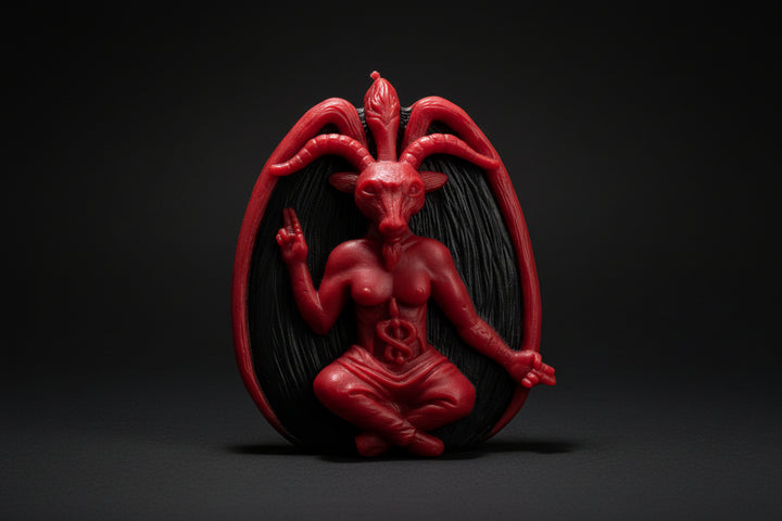 Baphomet Candle – Ritual Flame of Duality & Power