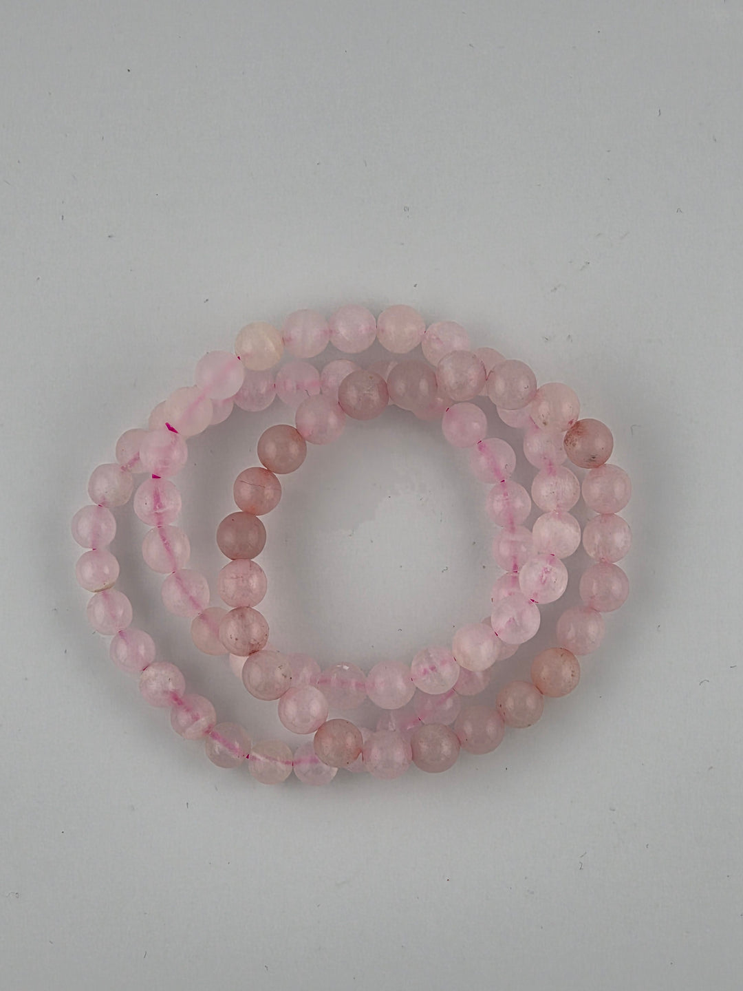 Rose Quartz Beaded Bracelet