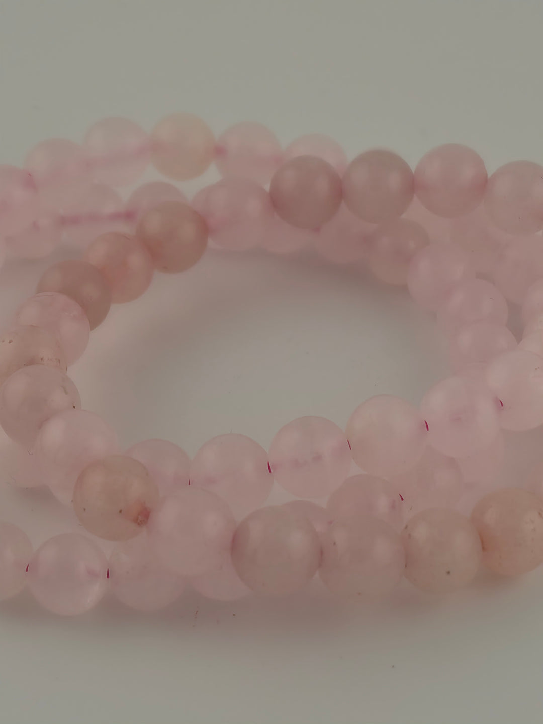 Rose Quartz Beaded Bracelet