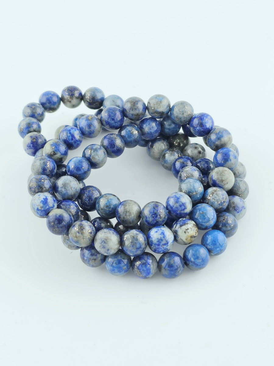 Lapis Lazuli Beaded Bracelet