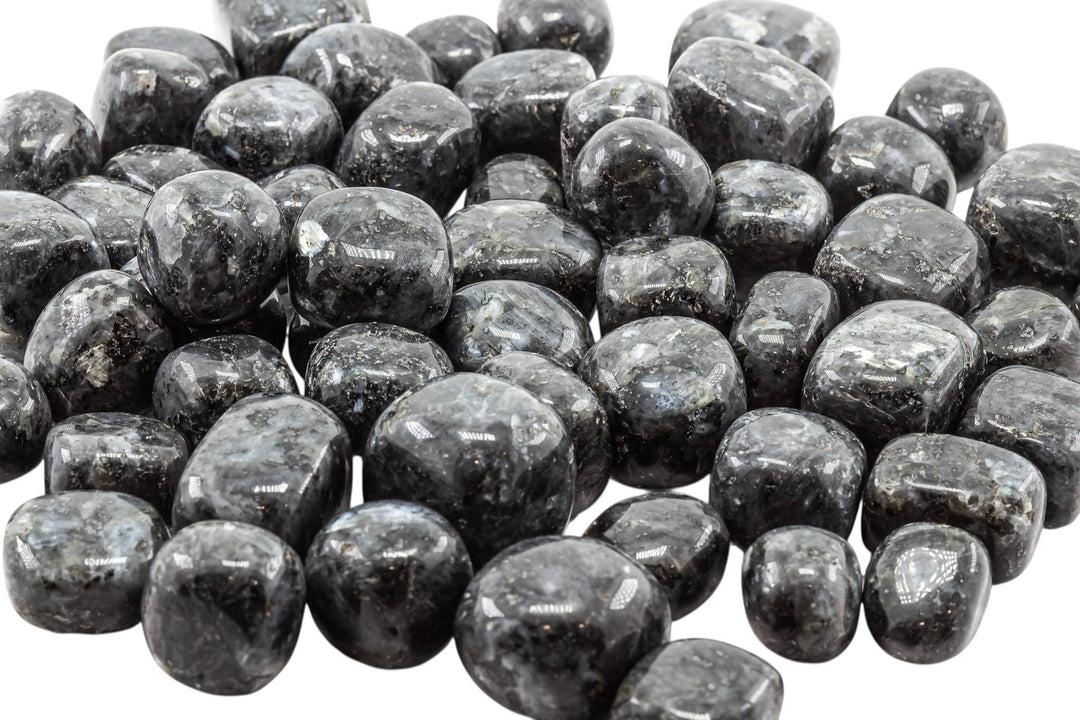 Larvikite Tumbled Stone