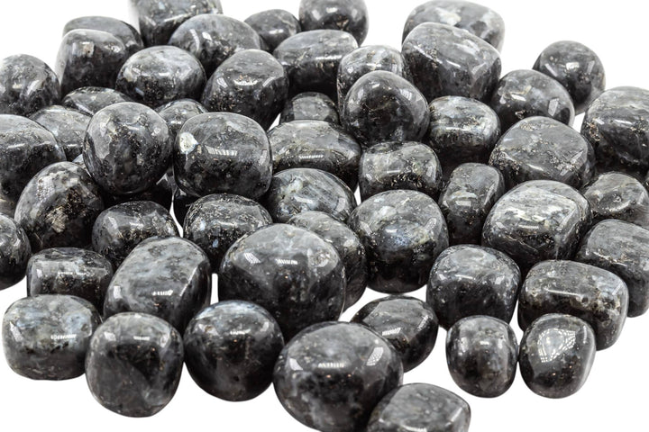 Larvikite Tumbled Stone