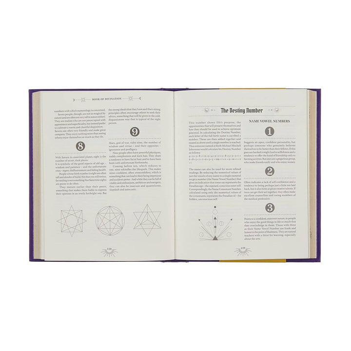 Book of Divination hardcover book detail