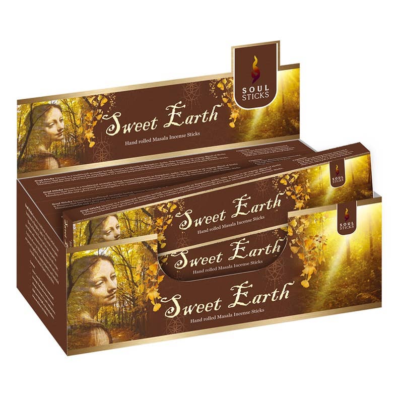 Soul Sticks Sweet Earth masala incense package