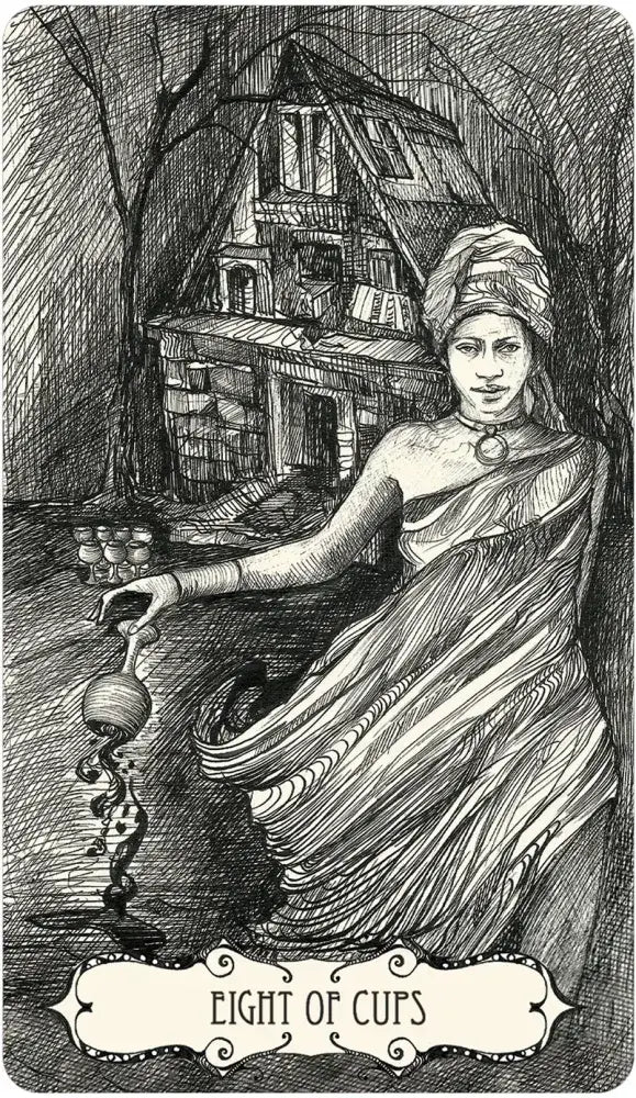 Tarot of the Abyss card artwork view 7
