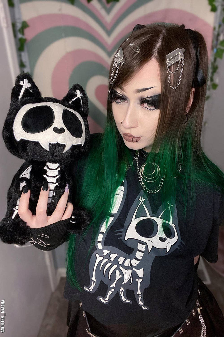 Skelekitty Plush Toy