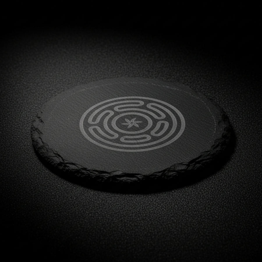 Stropholos of Hecate Slate Altar Tile