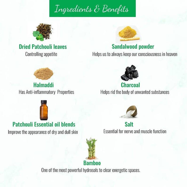 Plant Based Incense - Patchouli (6) | AZTEC