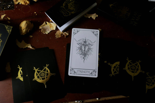 The Devil’s Deck – 30 Card Satanic Ritual Deck & Guidebook