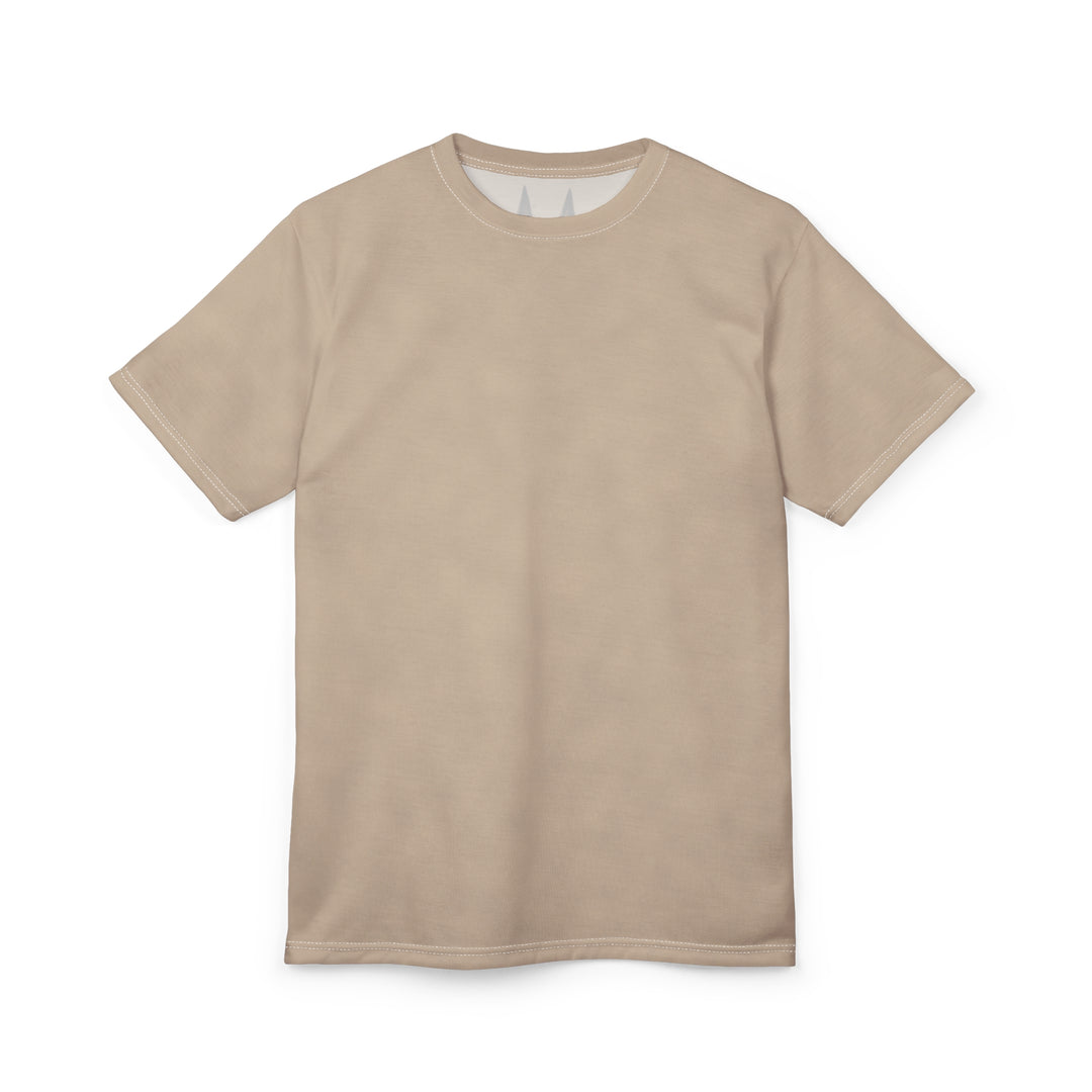 AO Anubis - Back View - Sand AOP Cut &amp; Sew Tee