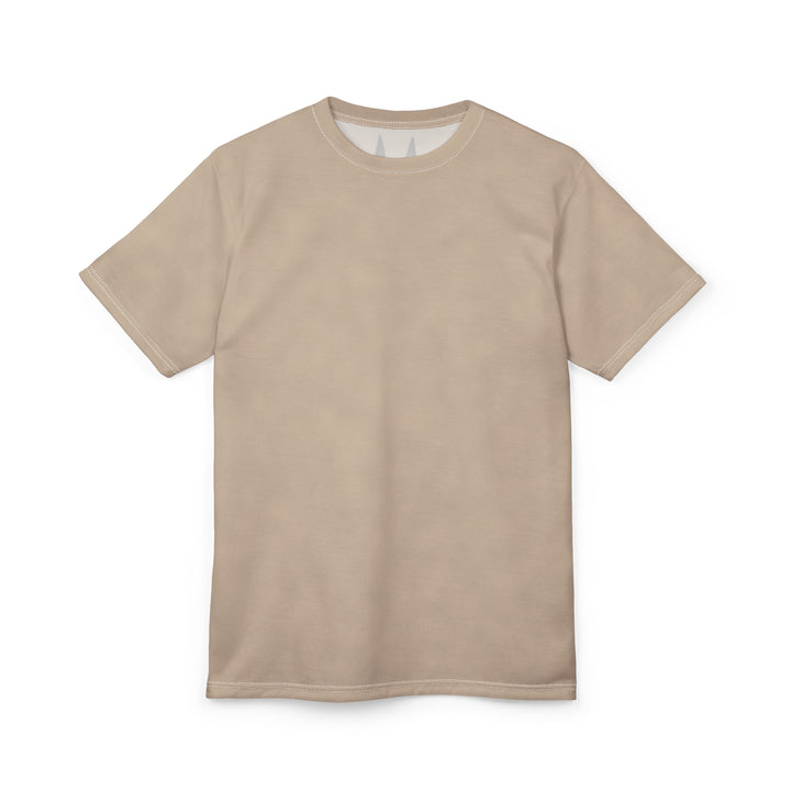 AO Anubis - Back View - Sand AOP Cut &amp; Sew Tee