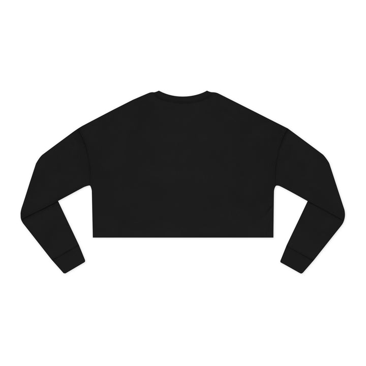 Lilith — Crimson Serpent Cropped Sweatshirt