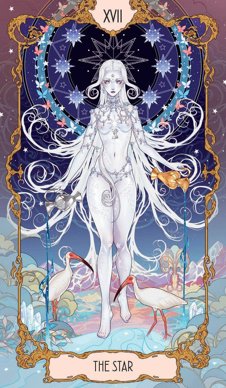 Anima Tarot colorful illustrated chalices card