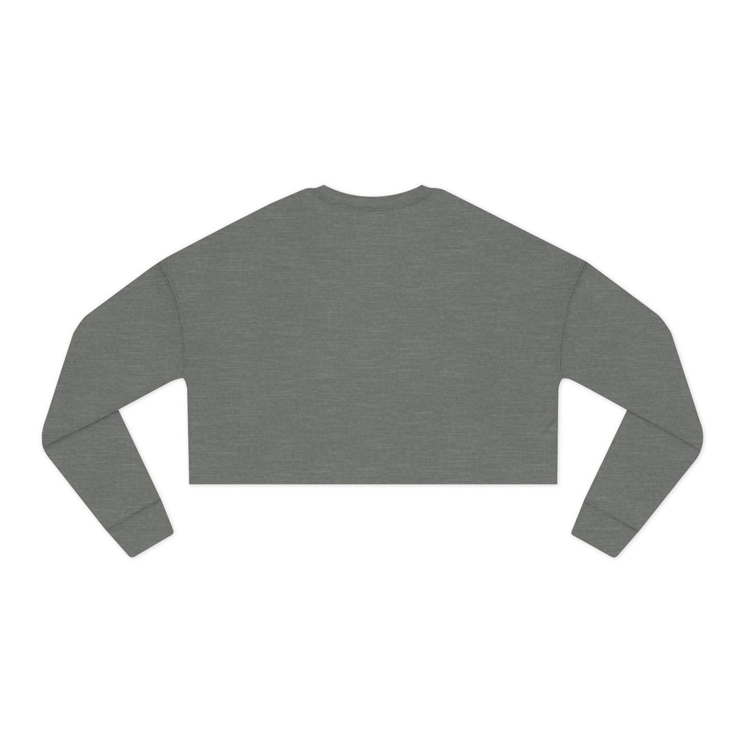 Lilith — Crimson Serpent Cropped Sweatshirt