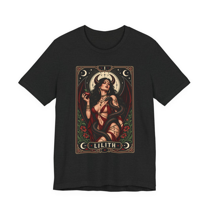 Lilith — Crimson Serpent Tee