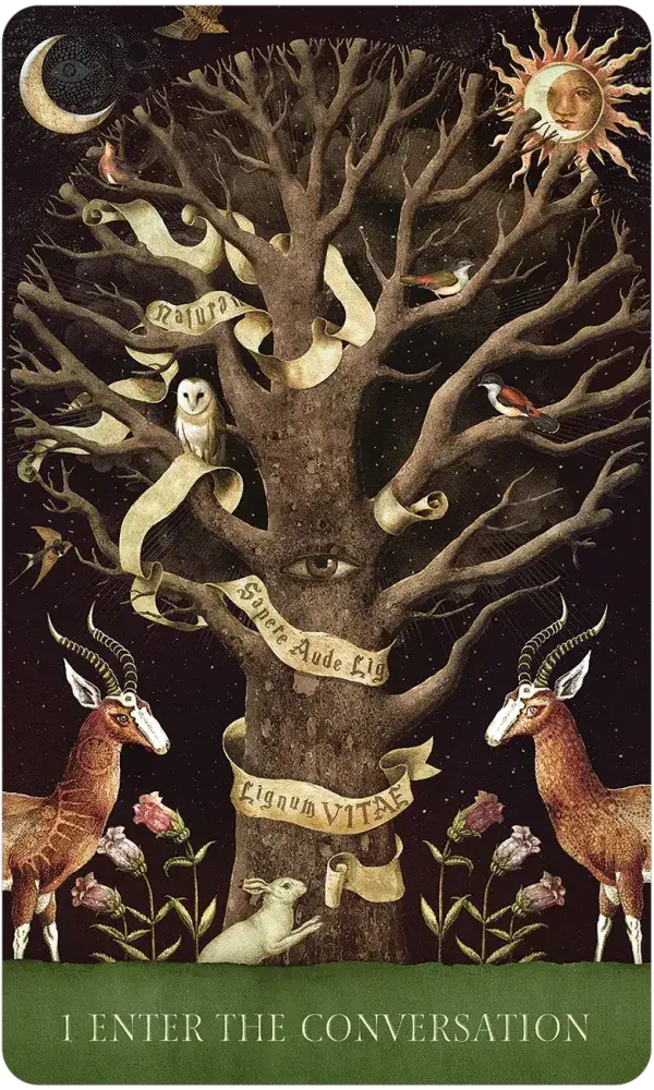Dream Song Oracle card artwork view 1