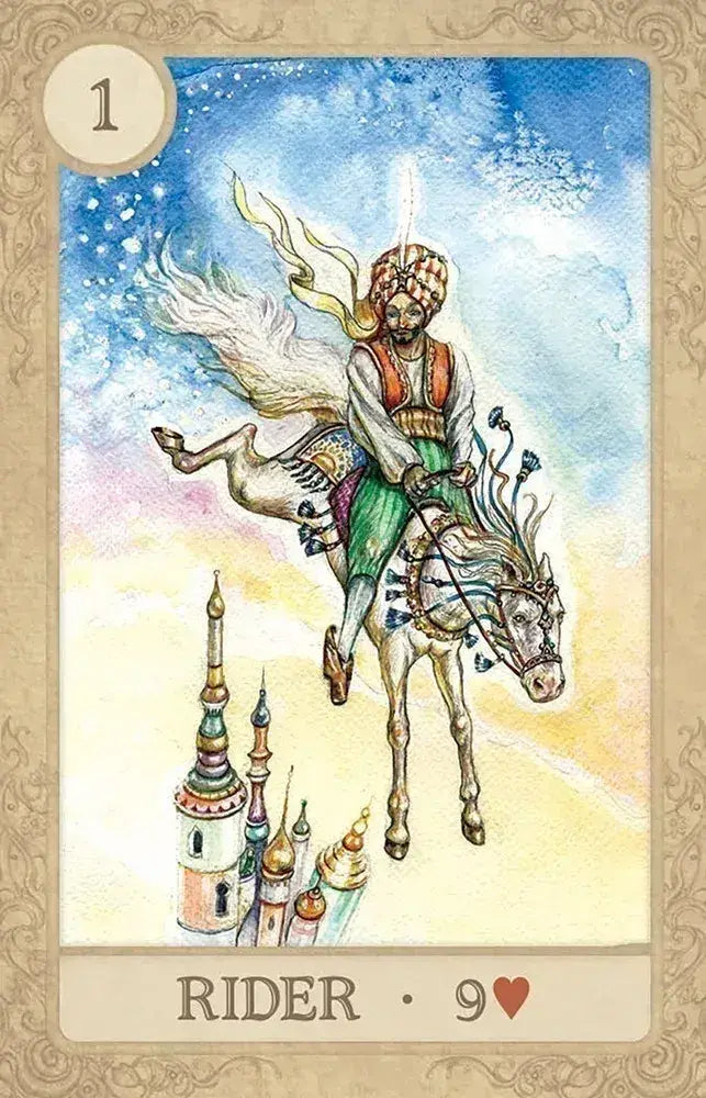 Fairy Tale Lenormand card artwork view 1