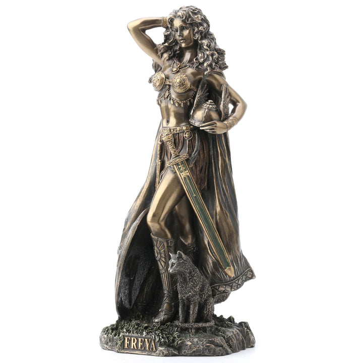 Freya Norse Goddess Statue – 10 3/8 in.