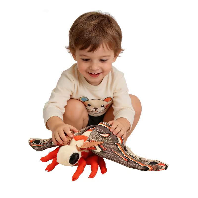 Cecropia Moth Plush Toy