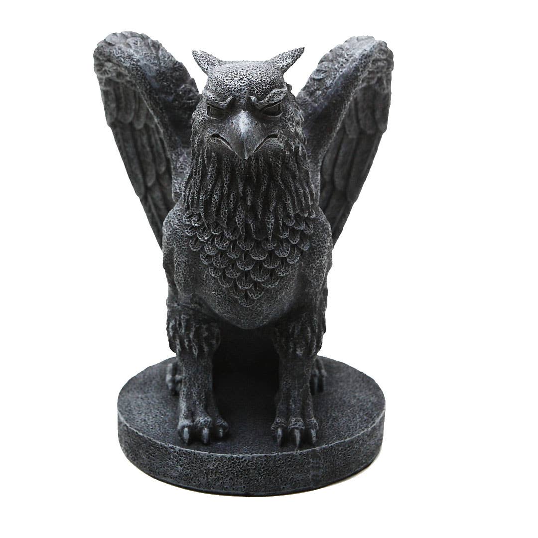 Griffin grotesque gargoyle statue