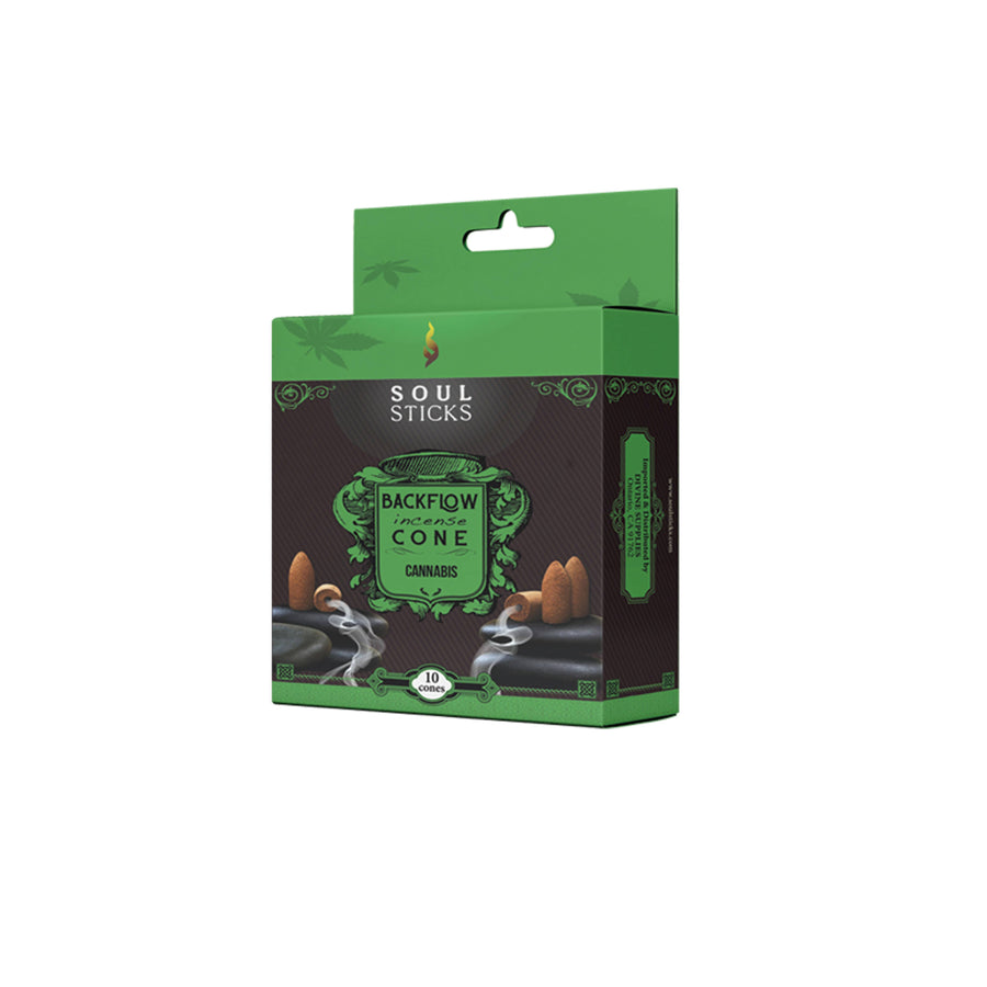 Cannabis Backflow Cones - Soul Sticks  (12)