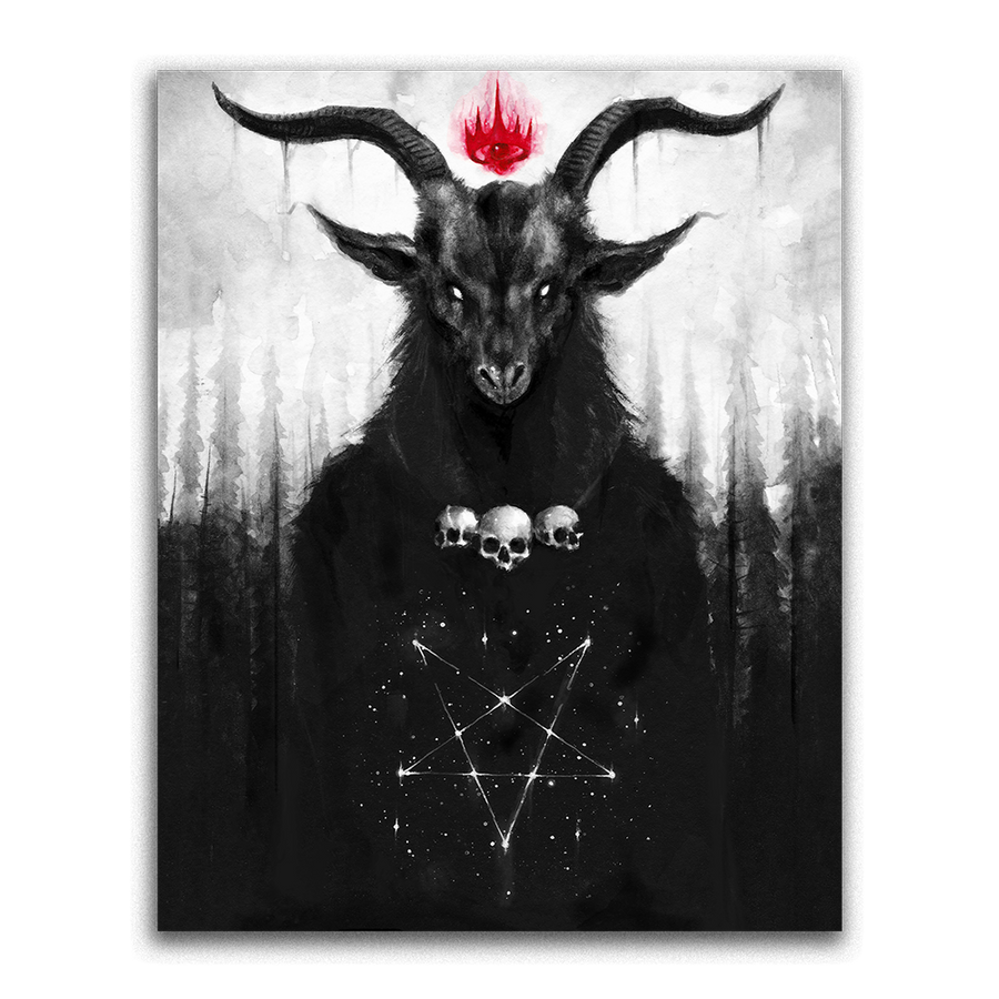 Last Sabbath Baphomet Giclée Print
