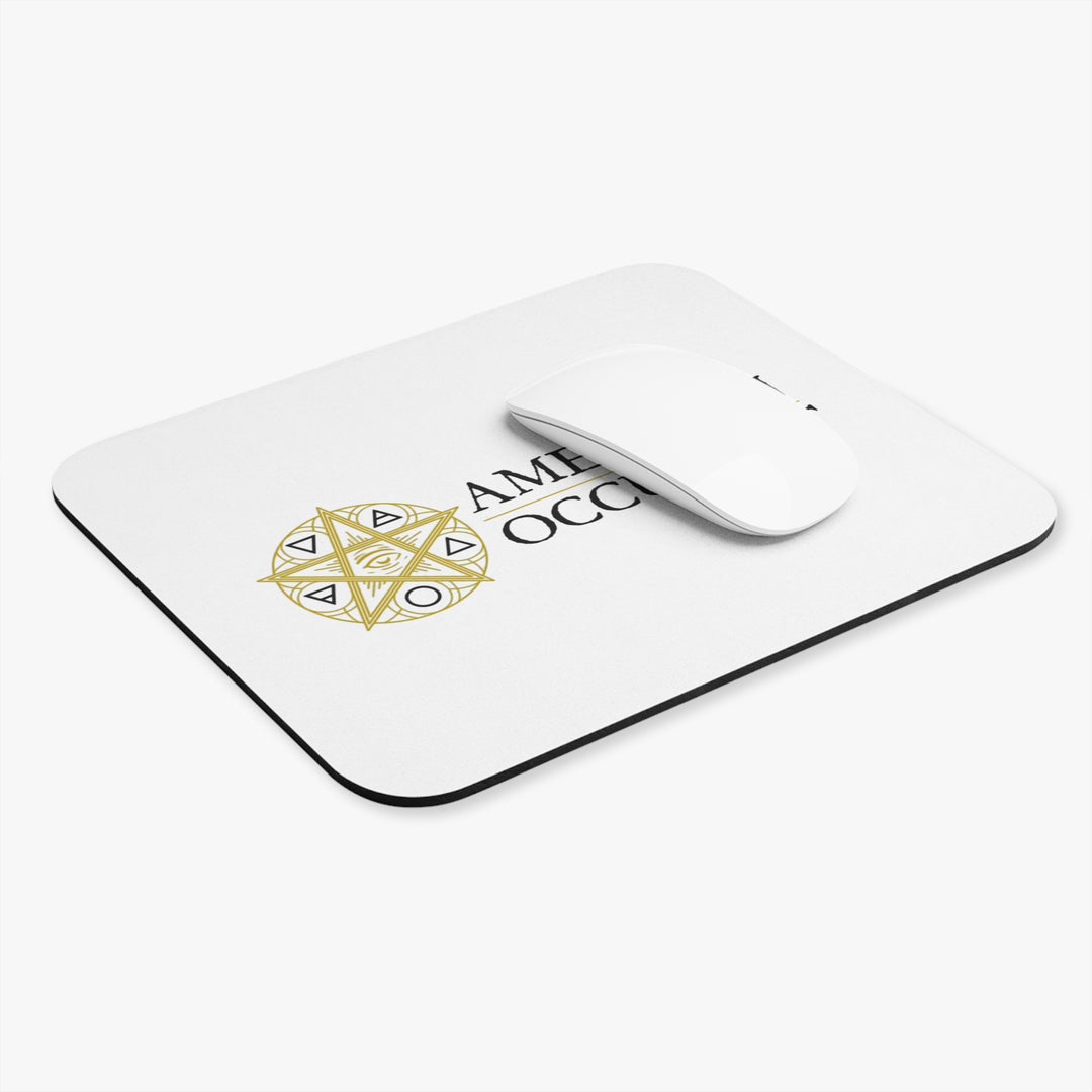 American Occultist Horizontal Sigil Logo Mouse Pad