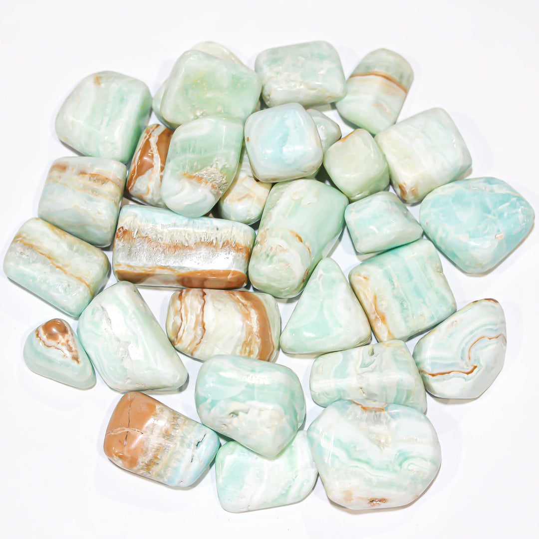 Caribbean Calcite Tumbled Stone