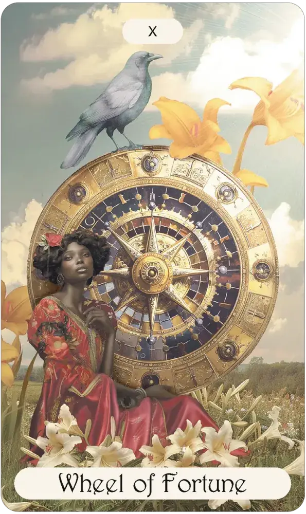 Magical Hours Tarot card artwork view 1