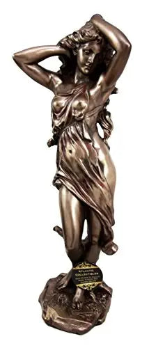 Aphrodite statue shown from the side