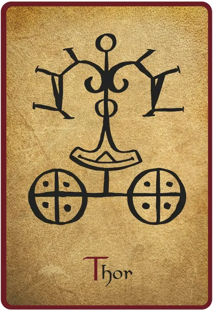 Norse Magic Cards spread