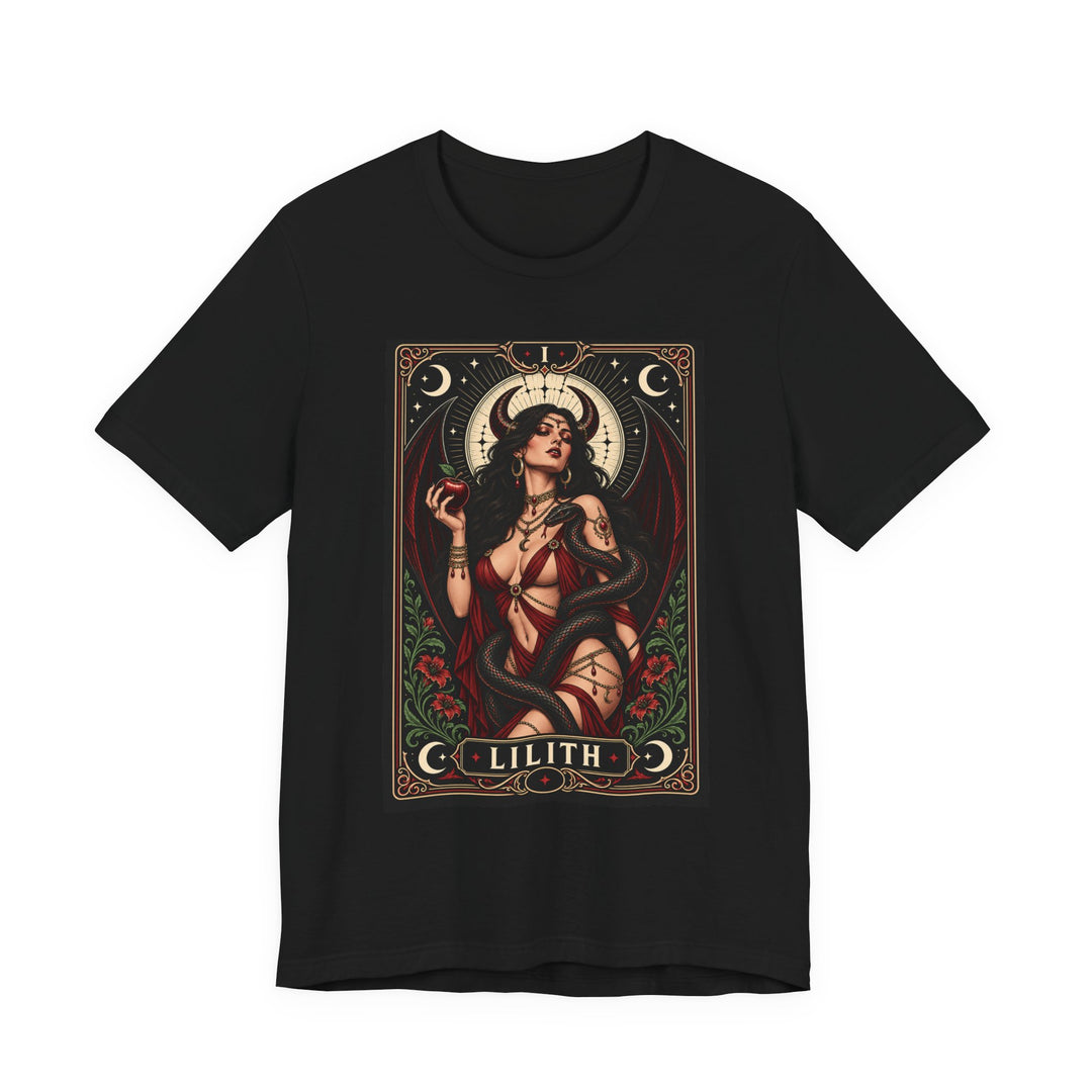 Lilith — Crimson Serpent Tee
