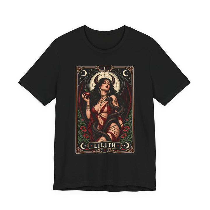 Lilith — Crimson Serpent Tee