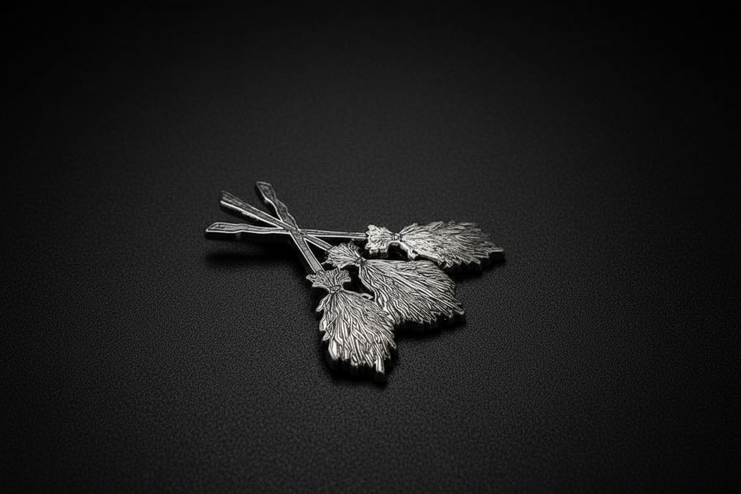 Three Broomsticks enamel pin