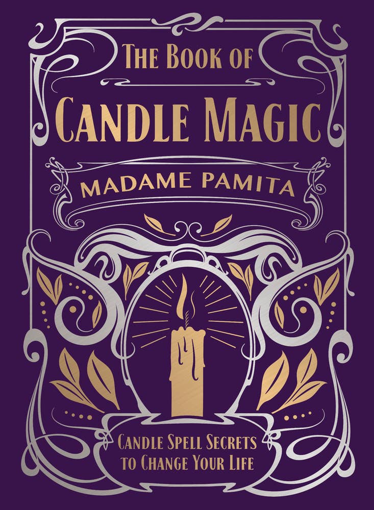 The Book of Candle Magic by Madame Pamita hardback cover