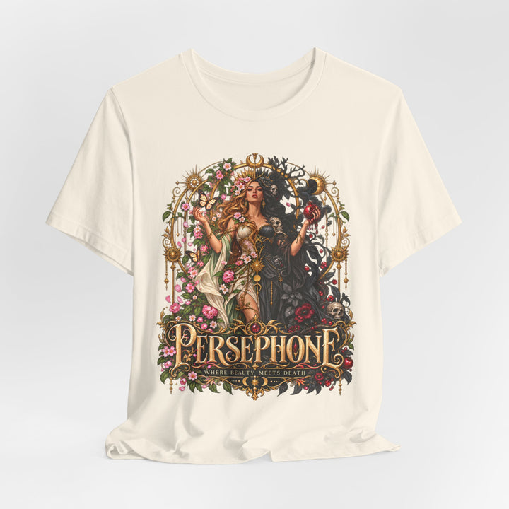 Persephone — Where Beauty Meets Death Tee