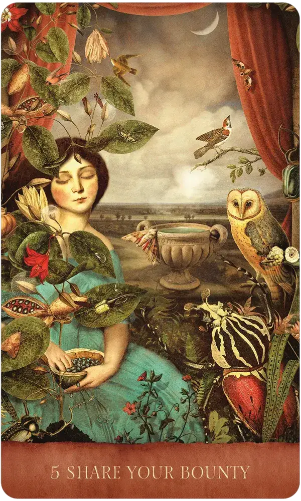 Dream Song Oracle card artwork view 2