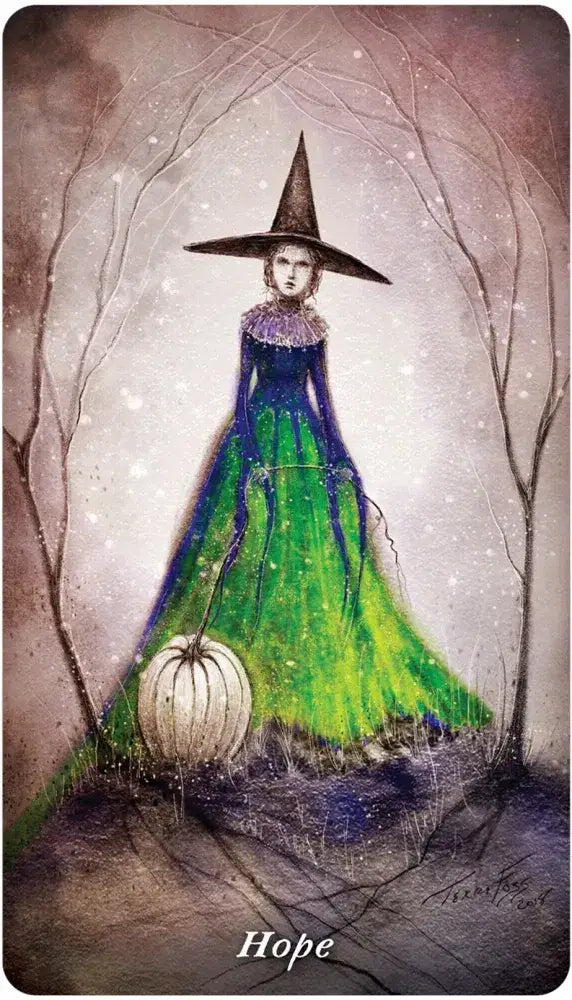 Earthly Souls and Spirits Moon Oracle card artwork view 4
