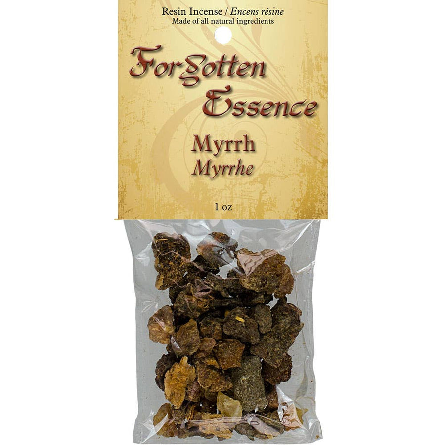 Forgotten Essence Resin Incense Myrrh (1 Oz)