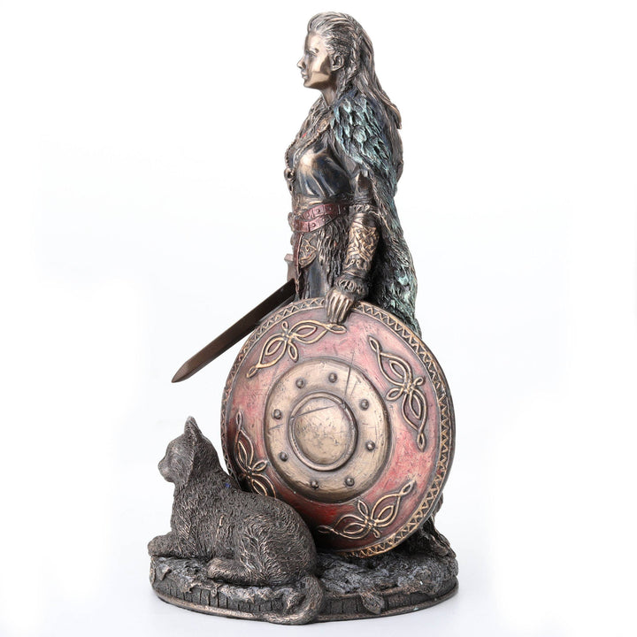 Shield Maiden Freya Statue
