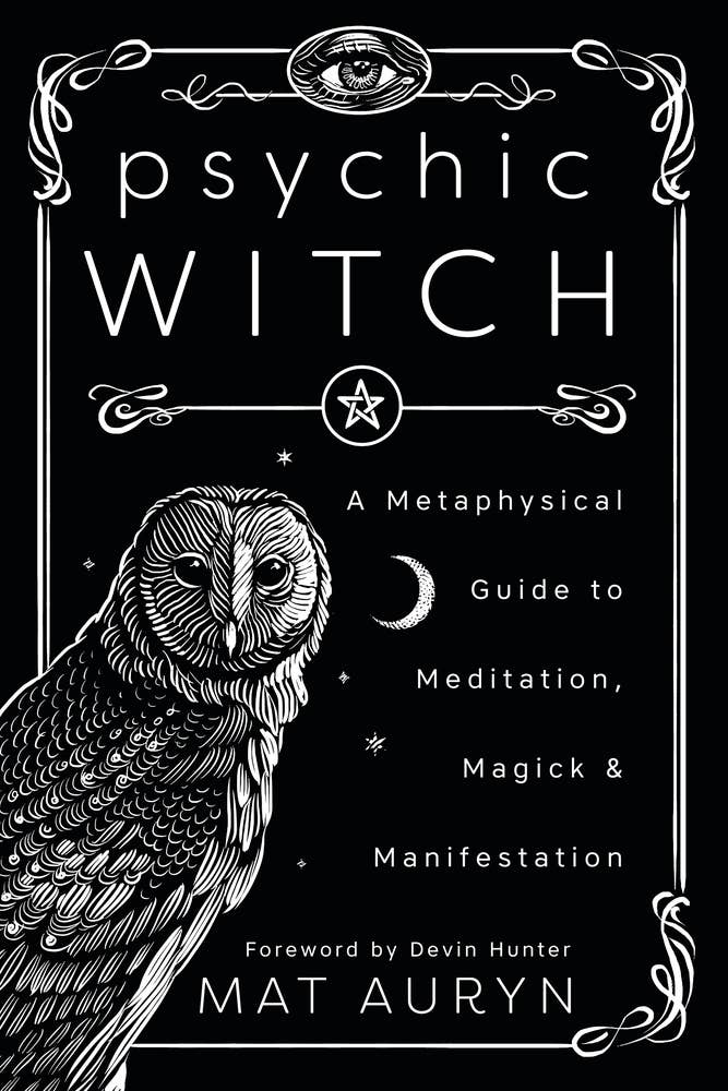 Psychic Witch by Mat Auryn book cover