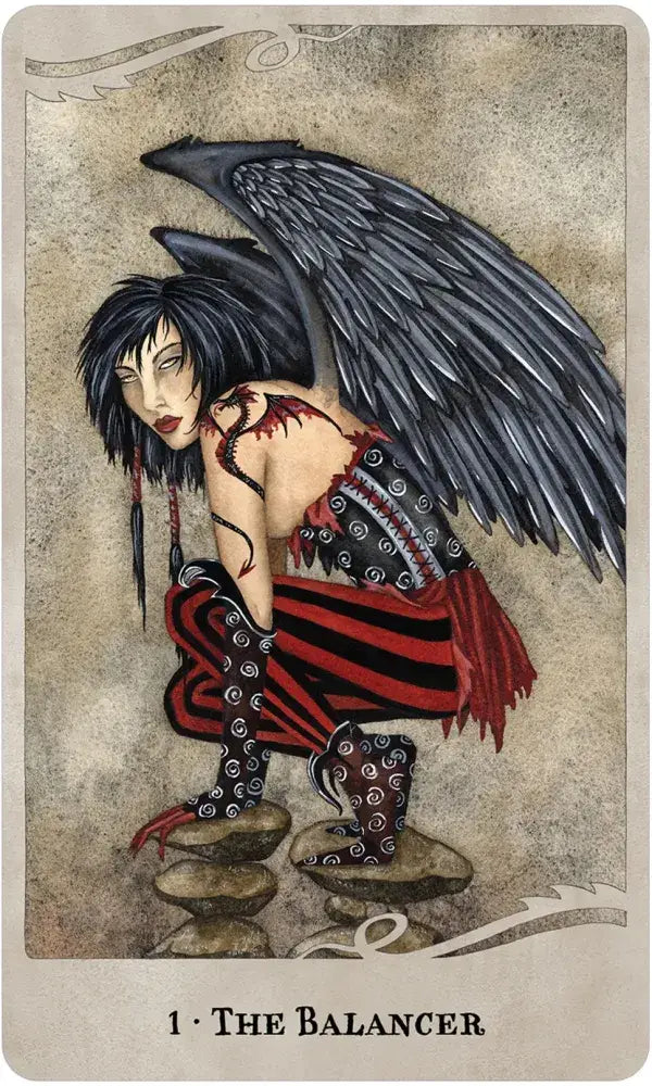 For the Love of Dragons oracle card artwork view 2