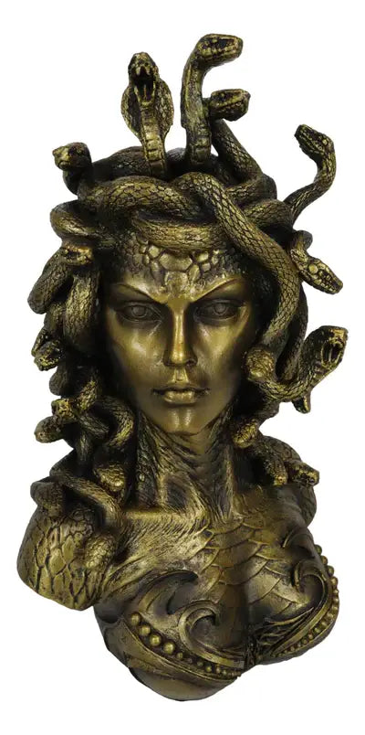 Medusa bust alternate angle